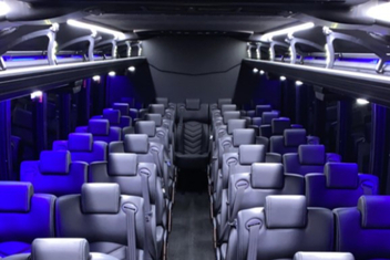 Lakeland Charter Bus Interior