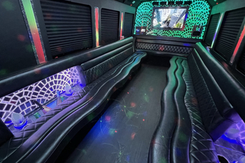 Lakeland Limo Bus Interior