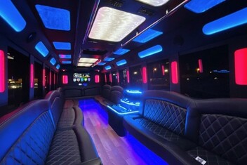 Lakeland Limousine Bus Interior