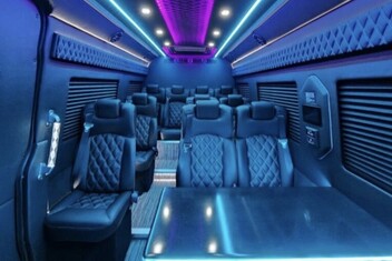 Lakeland Sprinter Bus Interior