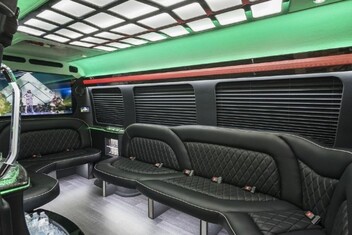 Lakeland Sprinter Party Bus Interior