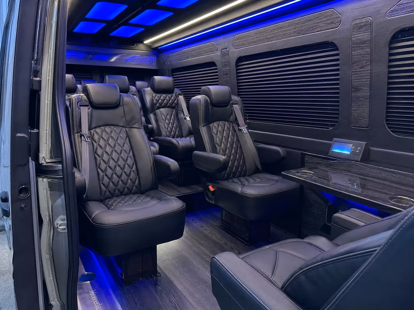 sprinter van transportation for groups and events across lakeland